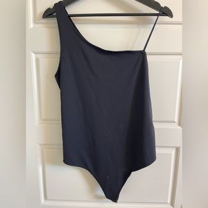 Asymmetrical Tank Bodysuit from Abercrombie Size L